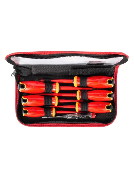 Набор диэлектрических отверток КВТ НИО-2207 PZ/ FL серия СЛИМ 103018