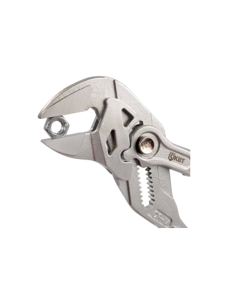 Переставные клещи - гаечный ключ КВТ "Профи" 180 мм 82148