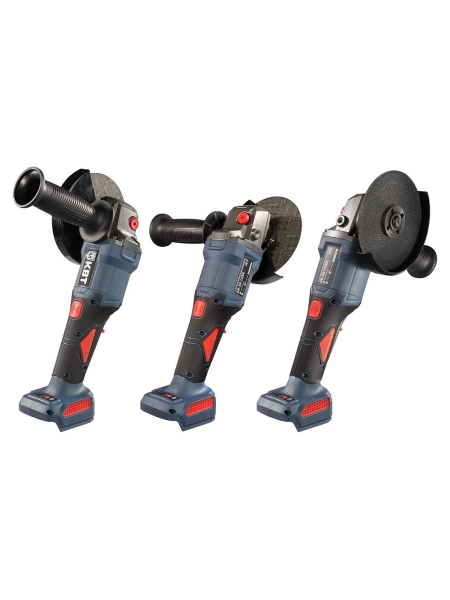 Угловая шлифовальная машина КВТ ПРОФИ GB-20-125R без АКБ и ЗУ с поворотной рабочей головой 104541