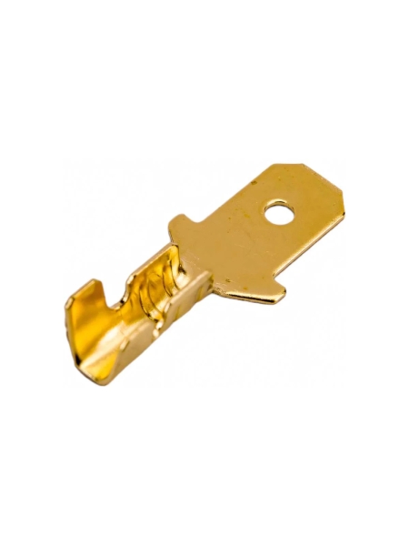 Плоский неизолированный разъем КВТ РП-П 1,5-(4,8) 85671