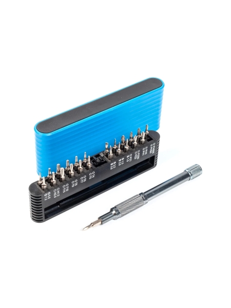 Набор отвертка с битами КВТ Мастер НБ-25 мини 79773