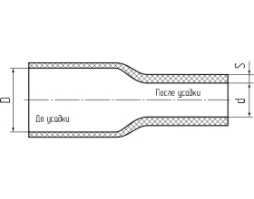 Трубка КВТ ТТ-175-2,4/1,2 75440