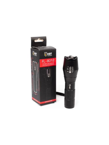 Ручной фонарик КВТ FL-8012 78259