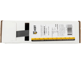 Трубка термоусадочная T-BOX 8/4 черный 10м КВТ 65606