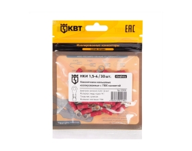 Кольцевой наконечник КВТ НКИ 1,5-4 30шт. 90998