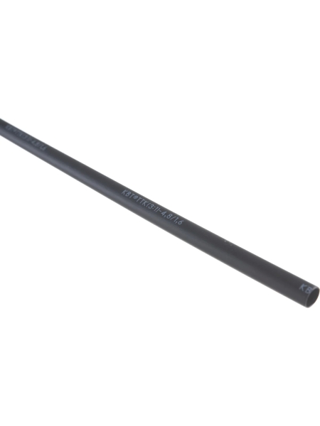 Термоусадочная клеевая трубка КВТ, ТТК-3:1-4.8/1.6 черная 59694