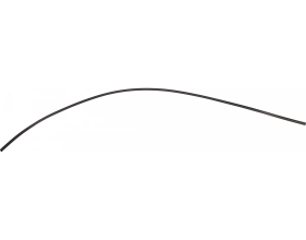 Термоусадочная клеевая трубка КВТ, ТТК-3:1-4.8/1.6 черная 59694