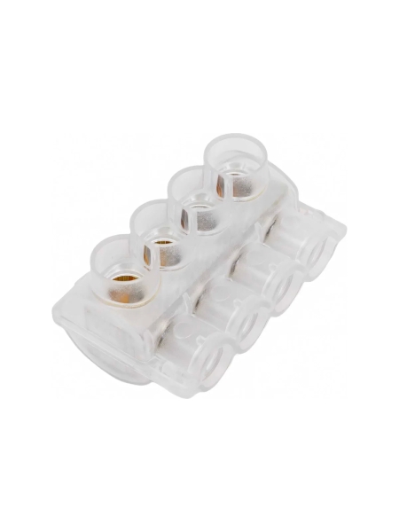 Клеммник КВТ 4-х контактный KE10.1 (AL 10-35/Cu 1.5-25) 88974