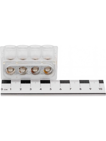 Клеммник КВТ 4-х контактный KE10.1 (AL 10-35/Cu 1.5-25) 88974