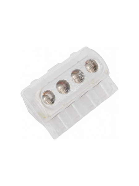 Клеммник КВТ 4-х контактный KE10.1 (AL 10-35/Cu 1.5-25) 88974