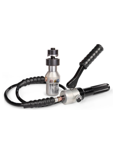 Помповый гидравлический пресс для пробивки отверстий КВТ ПГПО-60А 66533