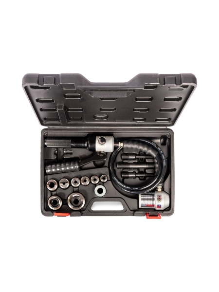 Помповый гидравлический пресс для пробивки отверстий КВТ ПГПО-60А 66533