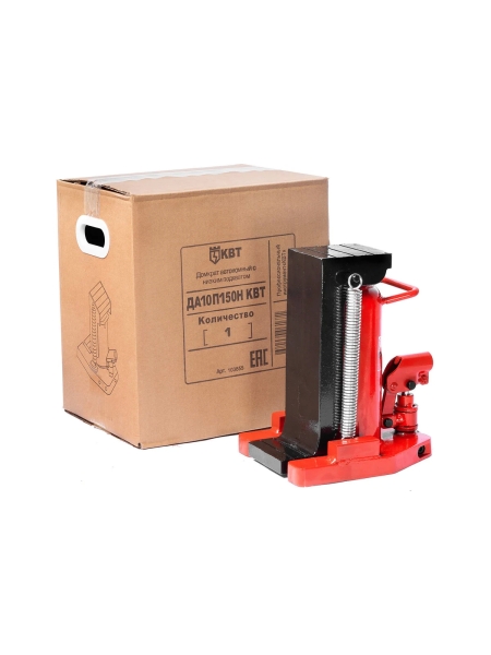 Домкрат автономный КВТ с низким подхватом ДА10П150Н 103855
