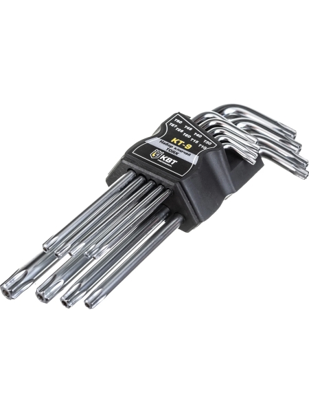 Набор ключей КВТ TORX КТ-9 Т10-Т50 79202