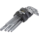 Набор ключей КВТ TORX КТ-9 Т10-Т50 79202