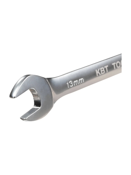 Набор гаечных комбинированных трещоточных ключей КВТ НТК-6 серия PROFESSIONAL 8-17 мм 91948