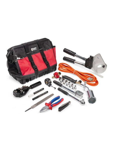 Набор инструментов для монтажа муфт КВТ НИМ-3 «Сшитик» в сумке 9 предметов 101925