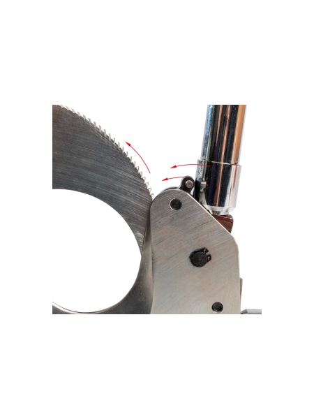 Секторные ножницы КВТ НС-70м, с телескопическими рукоятками для резки бронированных кабелей серия "Мастер" 84391