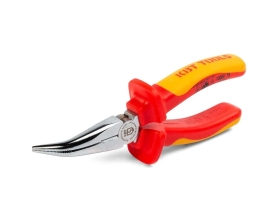 Изогнутые диэлектрические длинногубцы КВТ Профи 160 мм 79220