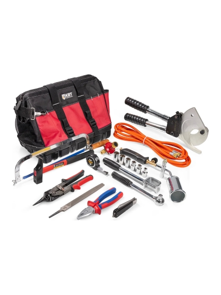 Набор инструментов для монтажа муфт КВТ НИМ-2 «Бумага + Винил» в сумке 10 предметов 101924