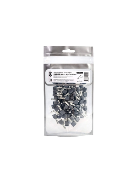 Наконечник КВТ НШВИ2 4,0-12 упак 100шт 79470