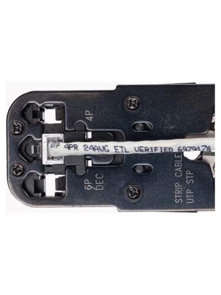 Пресс-клещи для RJ-разъемов с тестером КВТ JT-03T 84493