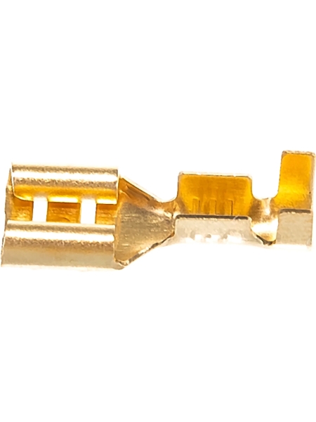 Плоский неизолированный разъем КВТ РП-М 2,5-6,3 100 шт 59139