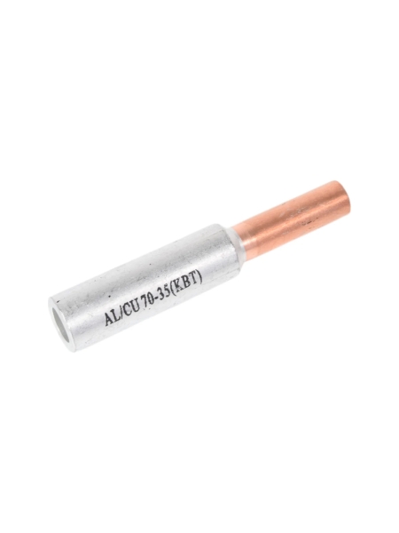 Гильза кабельная КВТ ГАМ 70/35, алюмомедная, 10штук/упаковка 90842