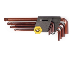 Набор шестигранных ключей с шаром КВТ КШ-9s 82177