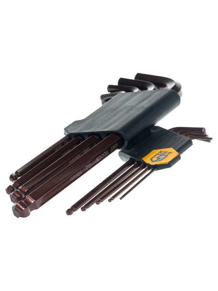 Набор шестигранных ключей с шаром КВТ КШ-9s 82177