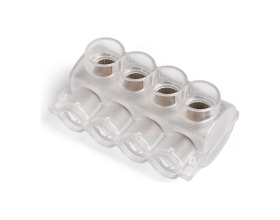 Клеммник КВТ 4-х контактный KE10.504 (AL 10-50/Cu 2.5-35) 88976