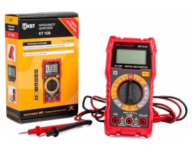 Цифровой мультиметр КВТ KT 108 PROLINE 86324