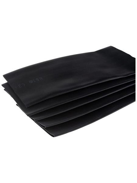 Трубка КВТ ТНТ 40 на 20 чер ная нарезка 1 м 5 шт 84326