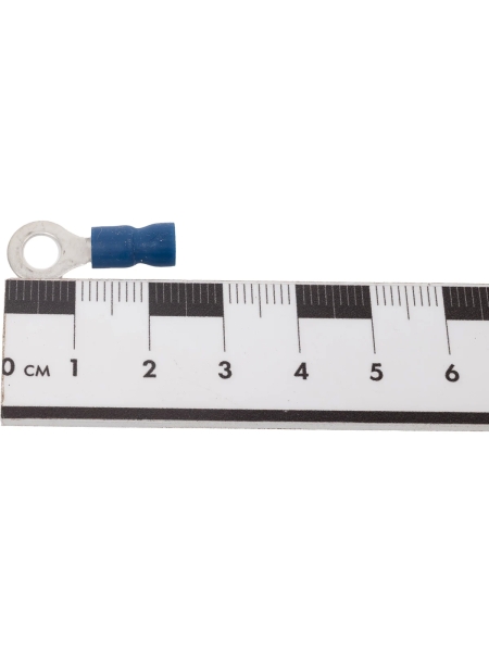 Наконечник кабельный КВТ кольцевой изолированный НКИ 2.5-5 серия EasyFix (100шт/уп) 90892