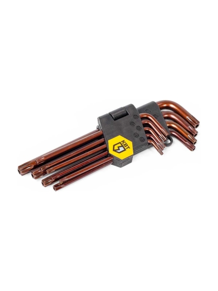 Набор ключей КВТ TORX КТ-9s Т10-Т50 82178