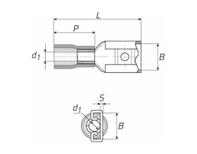 Плоский разъем КВТ РПИ-М 1,5-4,8 47463