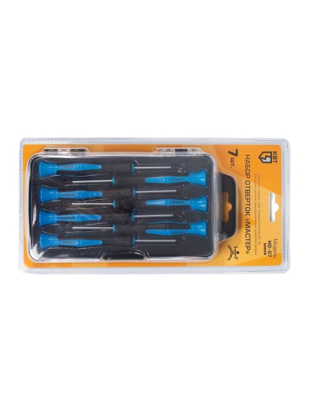 Набор мини отверток КВТ Мастер НО-07 78623