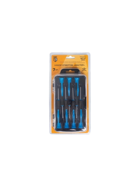 Набор мини отверток КВТ Мастер НО-07 78623