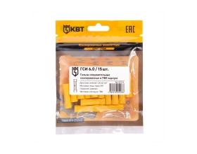 Соединительная гильза КВТ ГСИ 6,0 15 шт. 91018