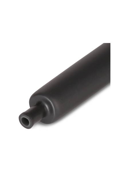 Термоусадочная клеевая трубка КВТ, ТТК 2:1-9/4.5 черная 74302