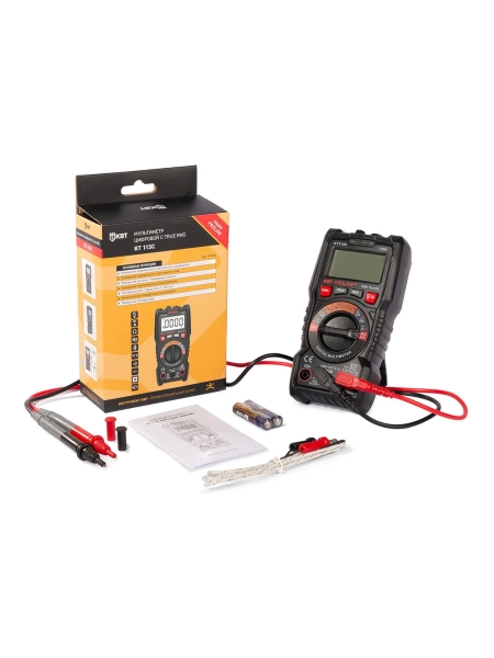 Мультиметр цифровой КВТ KT 113С серия PROLINE 91918