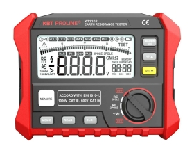 Цифровой измеритель сопротивления заземления КВТ KT 2302 PROLINE 87240
