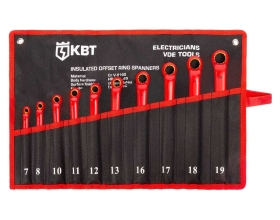 Набор диэлектрических накидных ключей КВТ НИИ-23 серия ЭКСПЕРТ 89427
