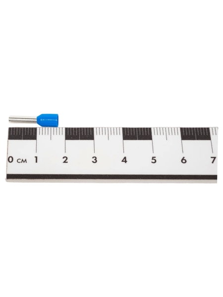 Наконечник штыревой втулочный изолированный КВТ НШВИ 2.5-10  (500 шт./уп.) 92305