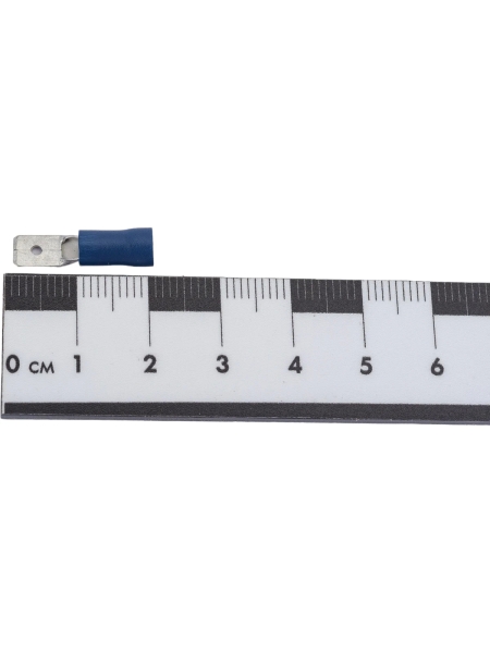 Плоский разъем КВТ РПИ-П 2,5-(4,8) (100 шт./уп.) 85159