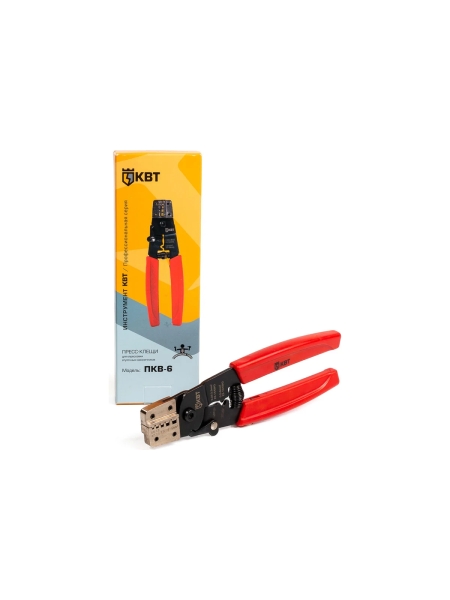 Пресс-клещи КВТ ПКВ-6 80754
