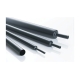 Термоусадочная клеевая трубка КВТ, ТТК 2:1-4.8/2.4 черная 74300