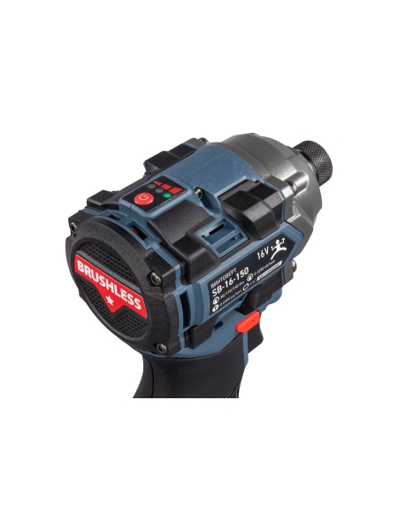 Винтоверт КВТ SB-16-150 ПРОФИ ударный аккумуляторный бесщеточный с быстрозажимным патроном 1/4 НЕХ 104530