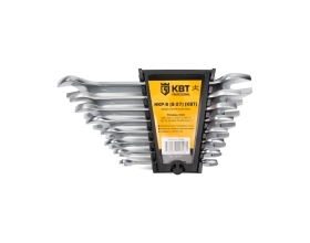 Набор гаечных рожковых ключей НКР-8 /8-27/ КВТ 78365