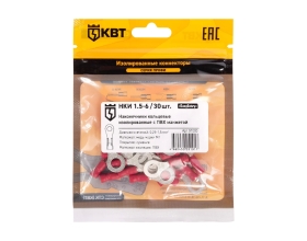 Кольцевой наконечник КВТ НКИ 1,5-6 30шт. 91000